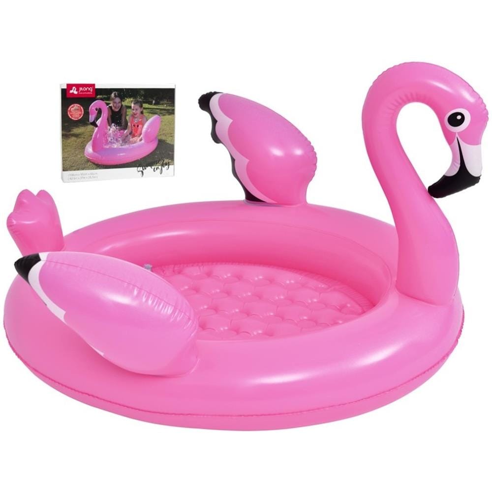 JILONG Piscina Baby Gonfiabile Flamingo 108x95cm