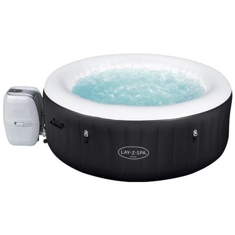 BESTWAY Piscina Idromassaggio Bestway 60001 Lay Z Spa Miami Gonfiabile Nero E