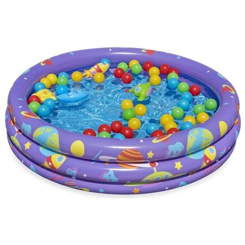 BESTWAY Piscina Bestway 52466 Surprise Intergalactic Con Palline