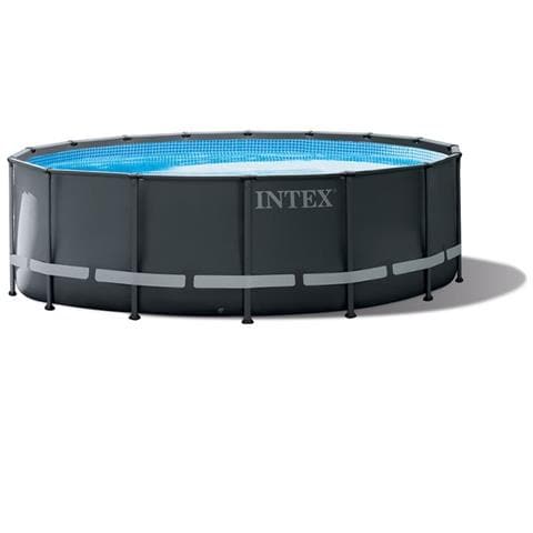 Intex 26326 piscina fuori terra Piscina con bordi Piscina rotonda 19156 L Nero