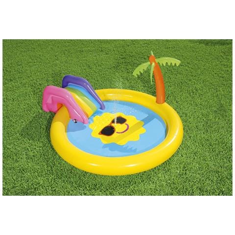 BESTWAY Piscinetta Gonfiabile Isola Del Sole Con Scivolo Bestway 53071