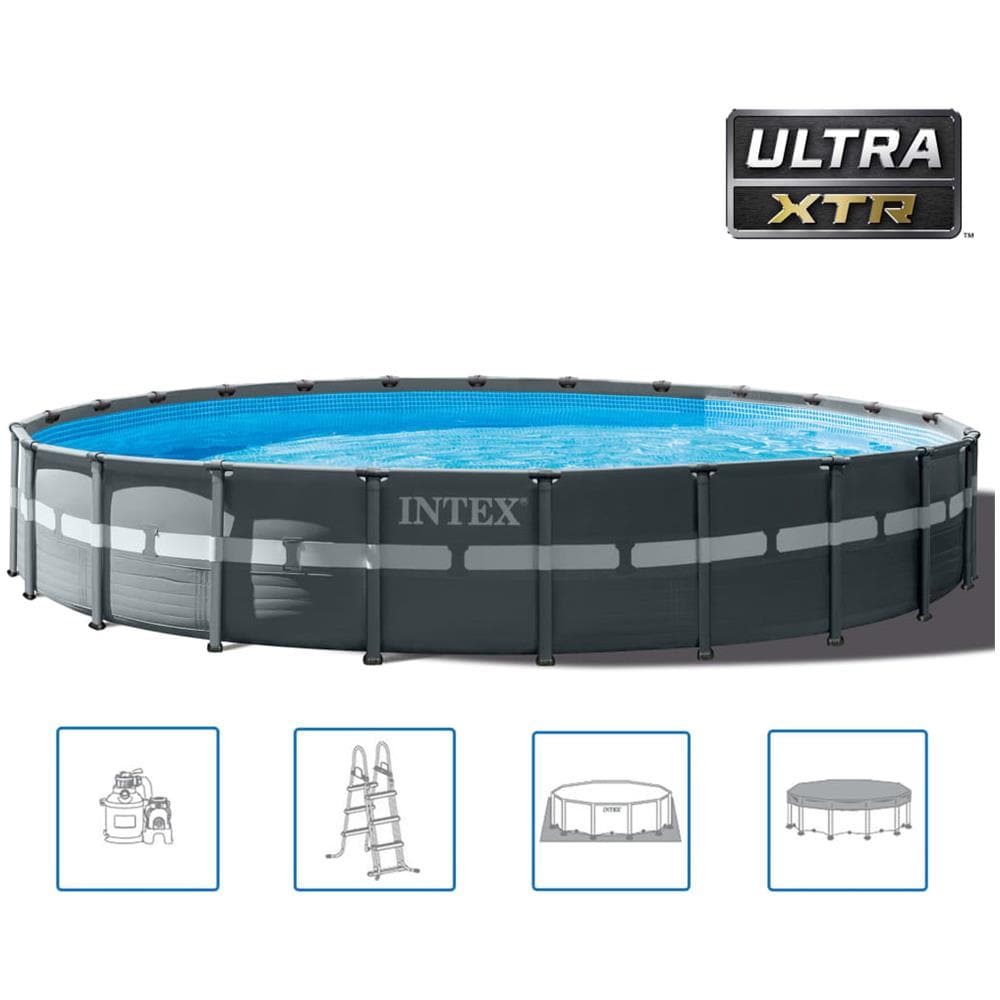 INTEX Set Piscina Rotonda Ultra Xtr Frame 732x132 Cm 26340gn