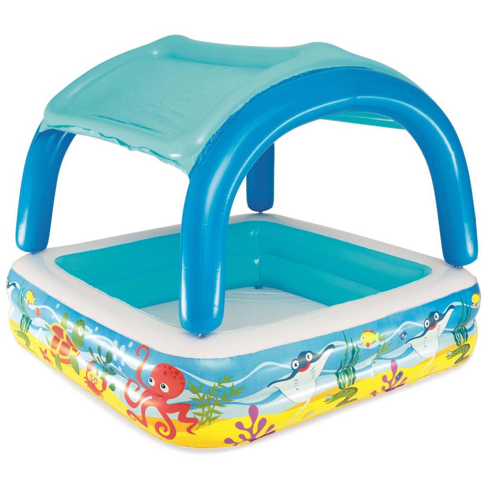 BESTWAY Piscina Per Bambini Con Tettoia 140x140x114 Cm 52192