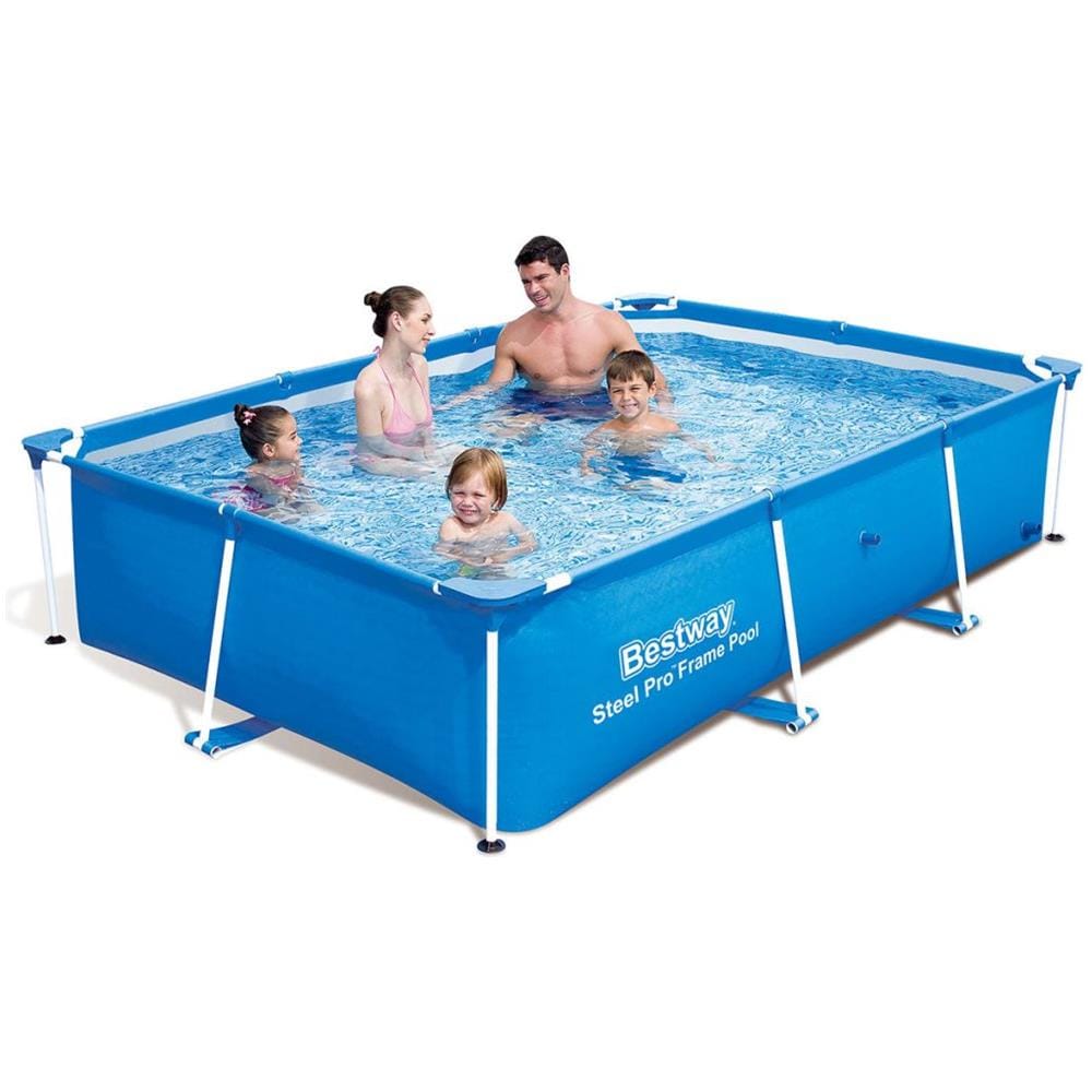 Bestway Steel Pro Piscina Rettangolare 259 X 170 61cm Telaio Acciaio