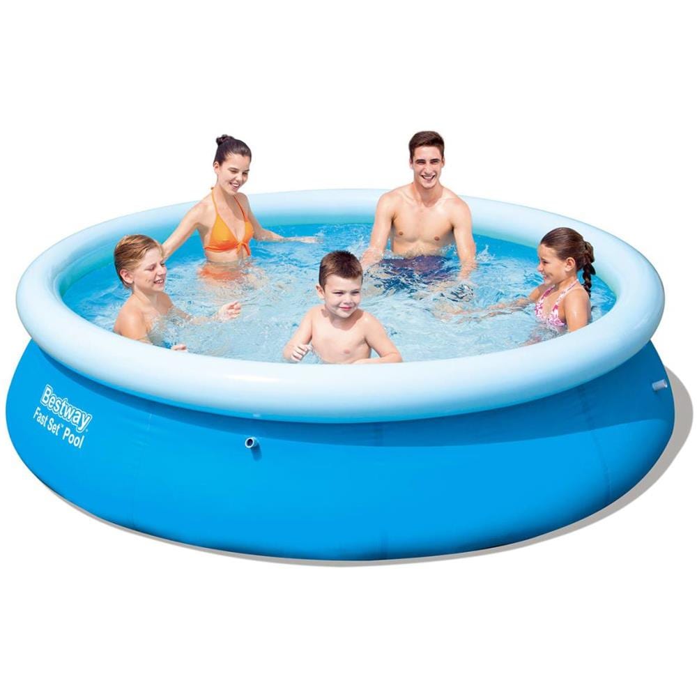 Bestway Fast Set 57266 Piscina Gonfiabile Rotonda 305 X 76 Cm