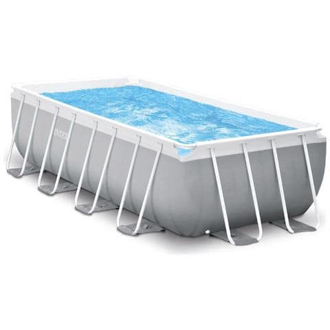 INTEX Piscina Rettangolare Con Struttura 400x200xh100 Cm Prism Frame Intex26788