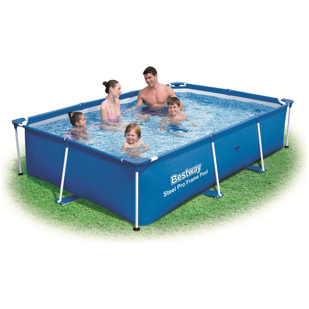 BESTWAY Piscina Rettangolare Fuoriterra 259x170x61 cm