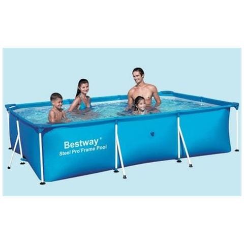 BESTWAY Piscina Rettangolare Splash 300x201xh66