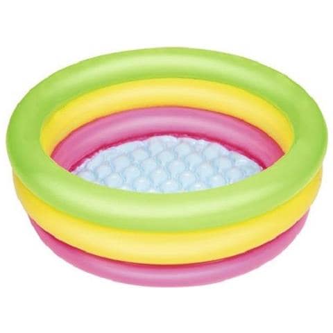 ARGONAUTA Piscina Gonfiabile Tonda Summer 3 Anelli Ø70cm X H24cm Art. 51128