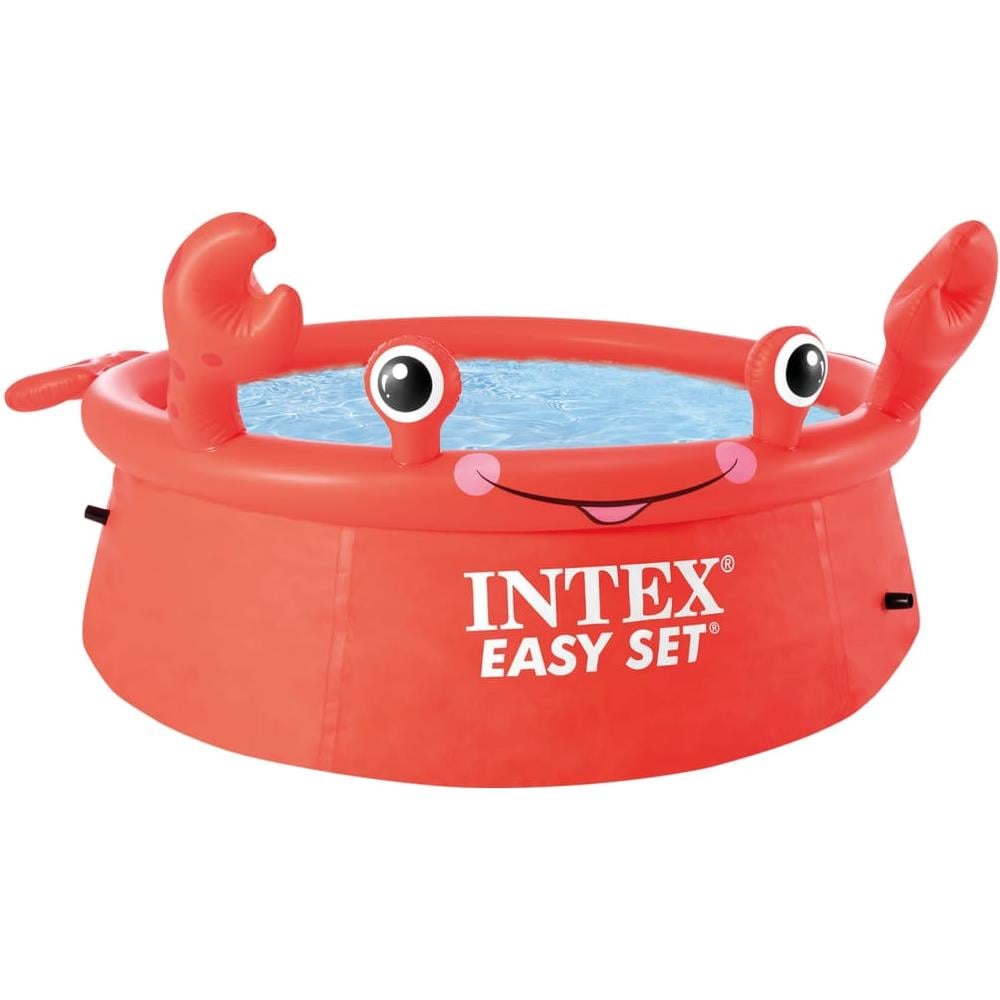 INTEX Piscina Gonfiabile Granchio Felice Easy Set 183x51 Cm