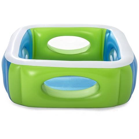 BESTWAY Piscina Gonfiabile Quadrata Con Oblò Window Bestway 51132
