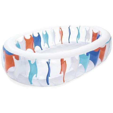 BESTWAY Piscina Gonfiabile Family Ovale Ellittica Bestway 54066