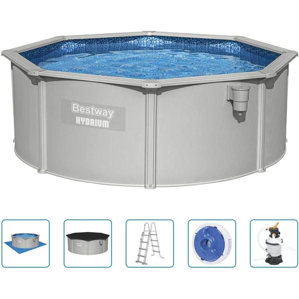 BESTWAY Piscina Fuoriterra Rotonda Hydrium 360x120 Cm