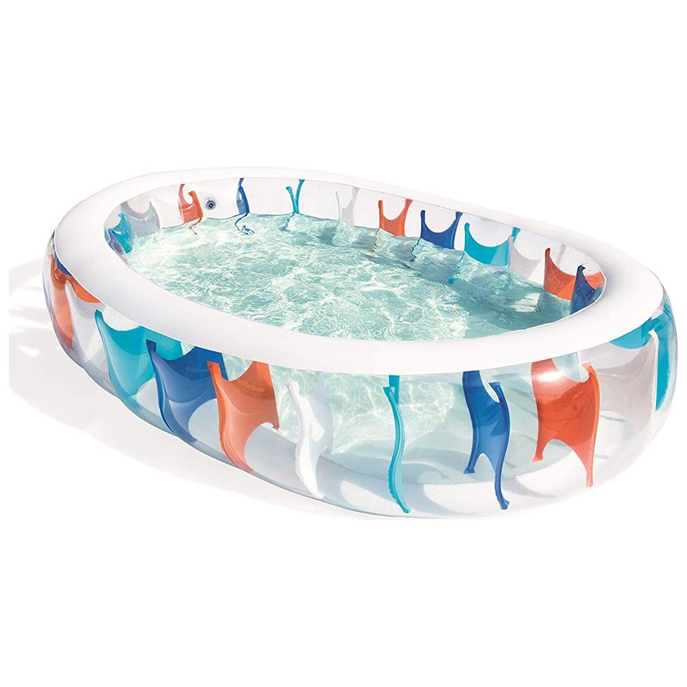 No Name Piscina Gonfiabile Per Bambini 234x152xh51cm Ovale 54066b