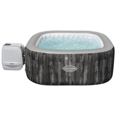 BESTWAY Spa Gonfiabile Quadrata Bestway - 6 Posti - 180 X 180 X 71 Cm - Lay-z-spa Majorca Hydrojet Pro - 60093