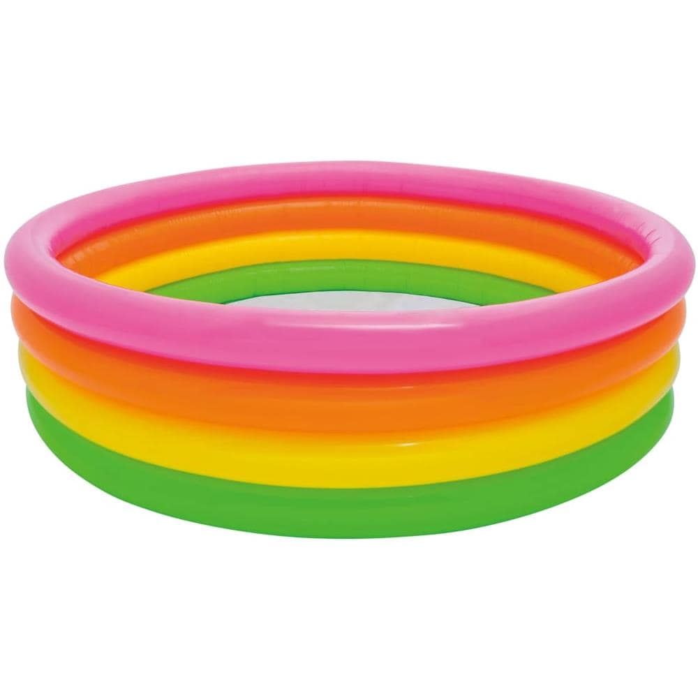 INTEX Piscina Gonfiabile Sunset 4 Anelli 168x46 Cm