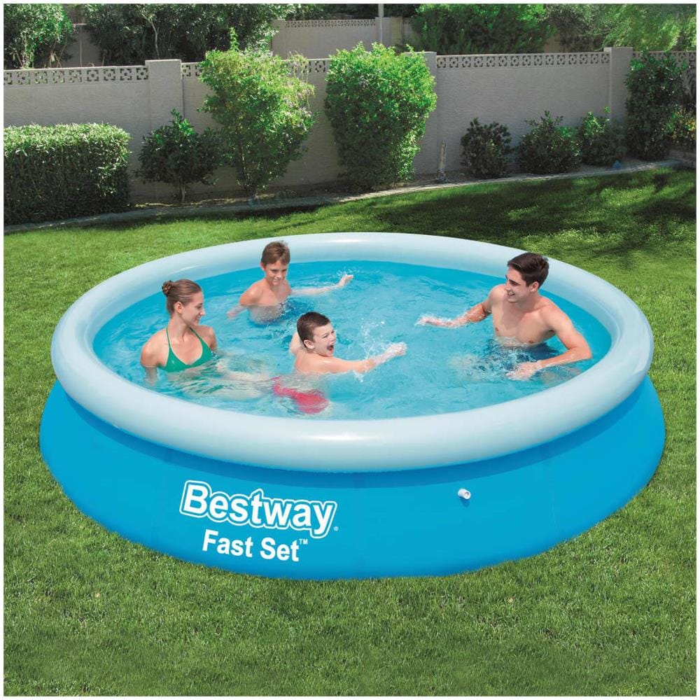 BESTWAY Piscina Gonfiabile Rotonda Fast Set 366x76 Cm 57273