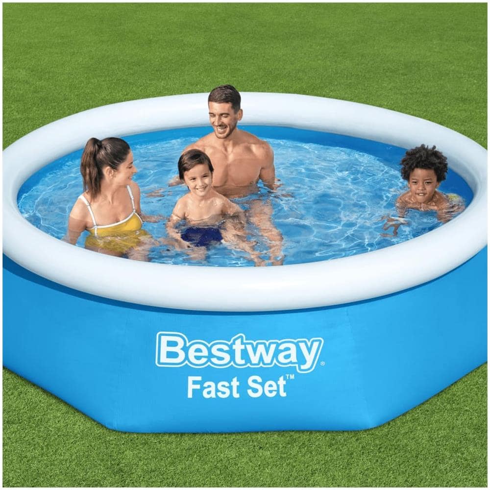 BESTWAY Piscina Gonfiabile Rotonda Fast Set 244x66 Cm 57265