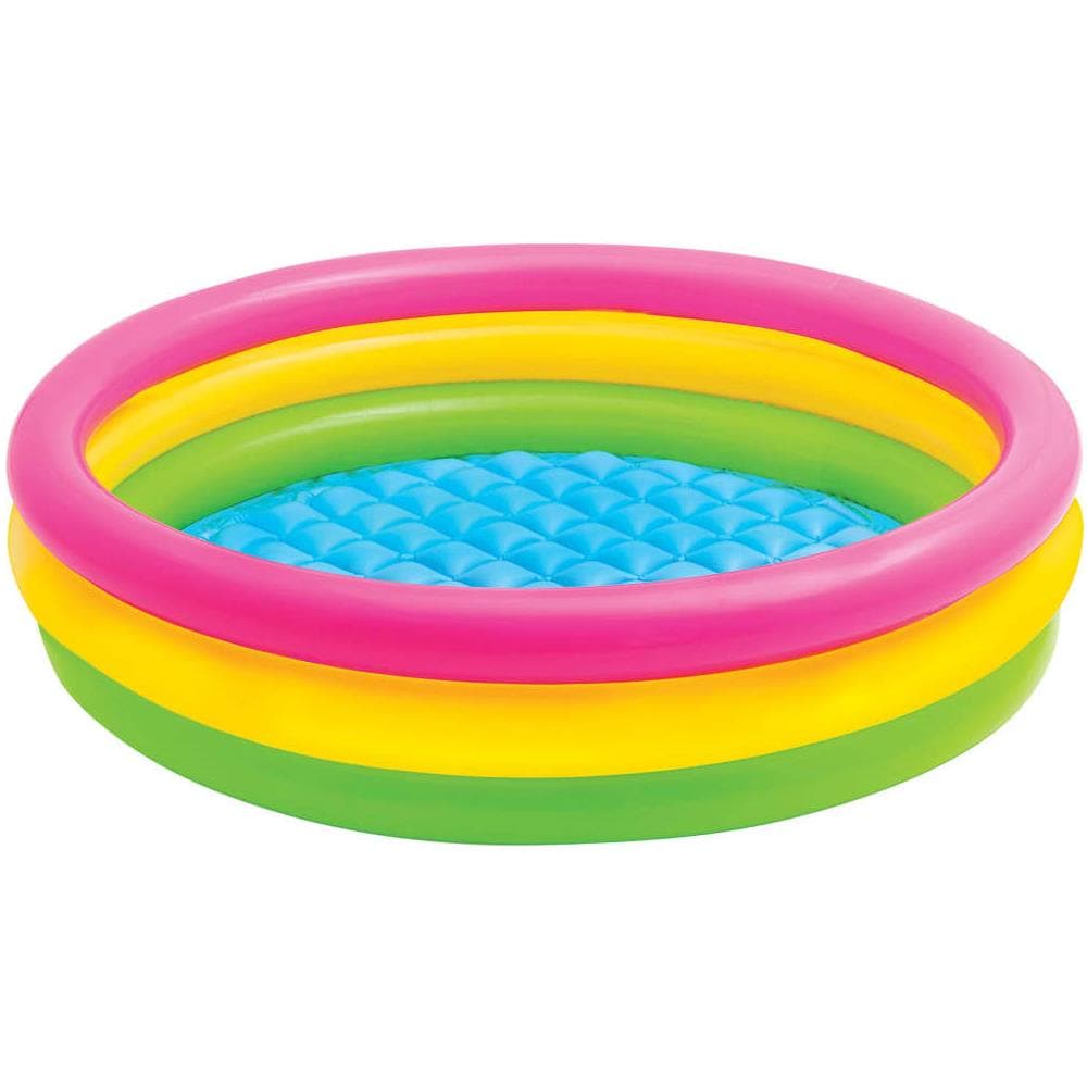 INTEX Piscina Gonfiabile Sunset 3 Anelli 147x33 Cm