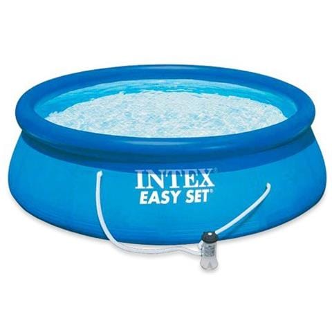 INTEX Piscina Gonfiabile Autoportante Easy Set con Pompa Filtro Dimensioni 305x76 cm Capacità 3853 Litri