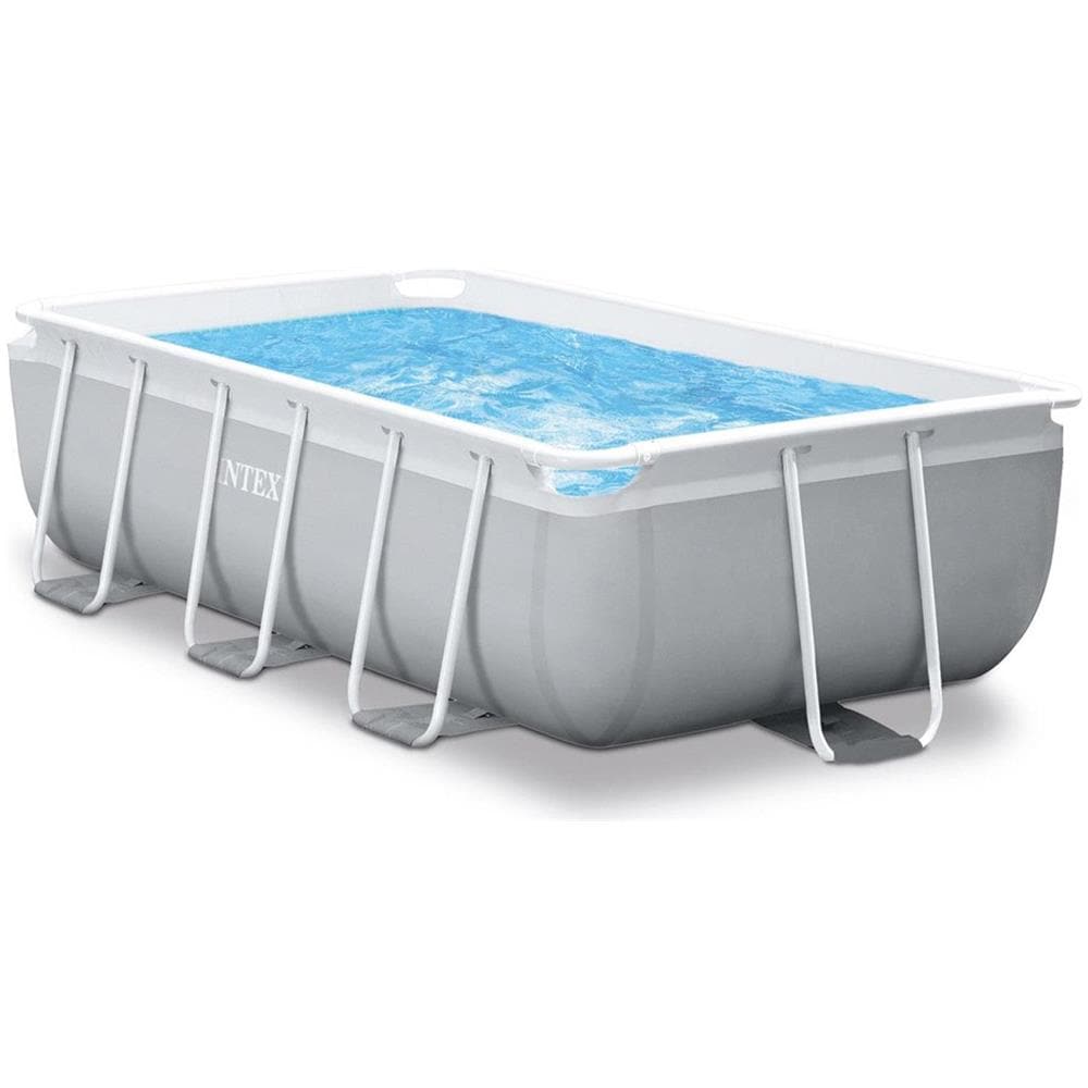 INTEX 26784NP - Piscina Prisma Frame Rettangolare con Pompa Filtro 300x175x80 cm