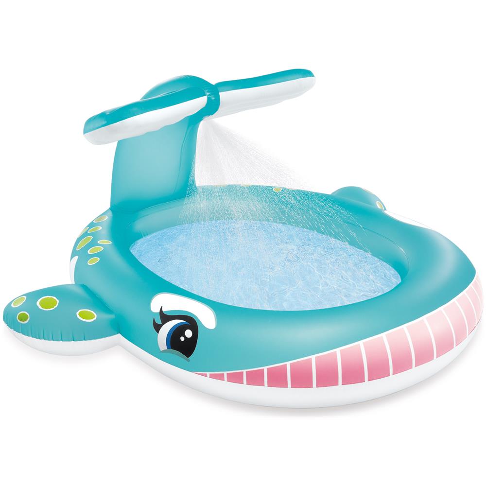 INTEX 57440NP - Piscina Gonfiabile Balena con Spruzzo