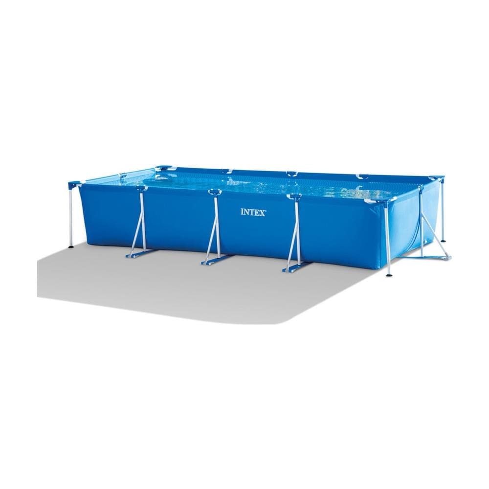 INTEX 28274NP - Piscina Small Frame Rettangolare Con Pompa Filtro 450x220x84 cm