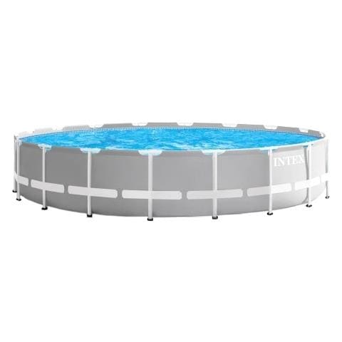 Intex 26732NP piscina fuori terra Piscina con bordi Piscina rotonda 24311 L Grigio