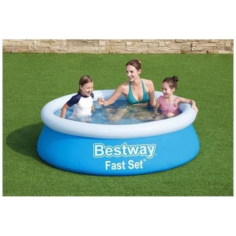 TrAdE Shop Traesio Trade Shop - Piscina Fuori Terra Fast Set Da 183 X 51 Cm Gonfiabile Per Bambini 940 Lt 57392