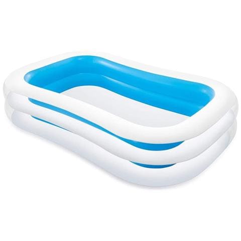TrAdE Shop Traesio Trade Shop - Piscina Gonfiabile Swim Center Family Pool 262x175x56cm Rettangolare 750lt 56483